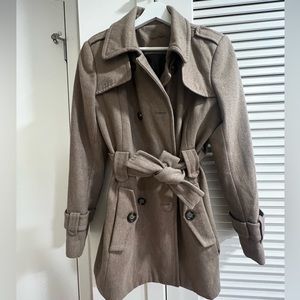 Calvin Klein 55% wool coat